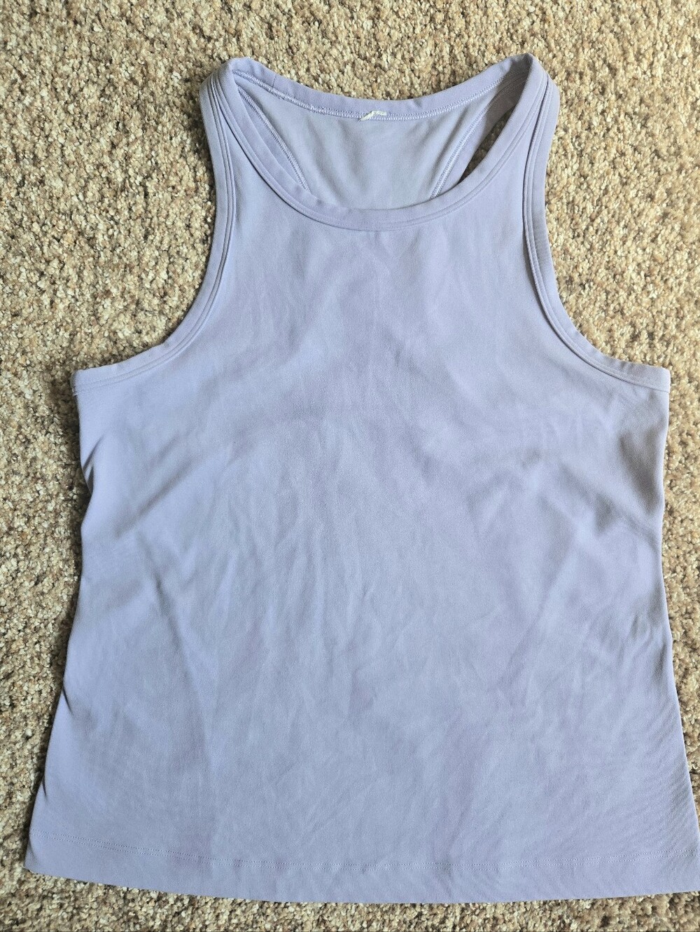 LULULEMON Align Waist Length Tank Size 8 - Lilac SMOKE